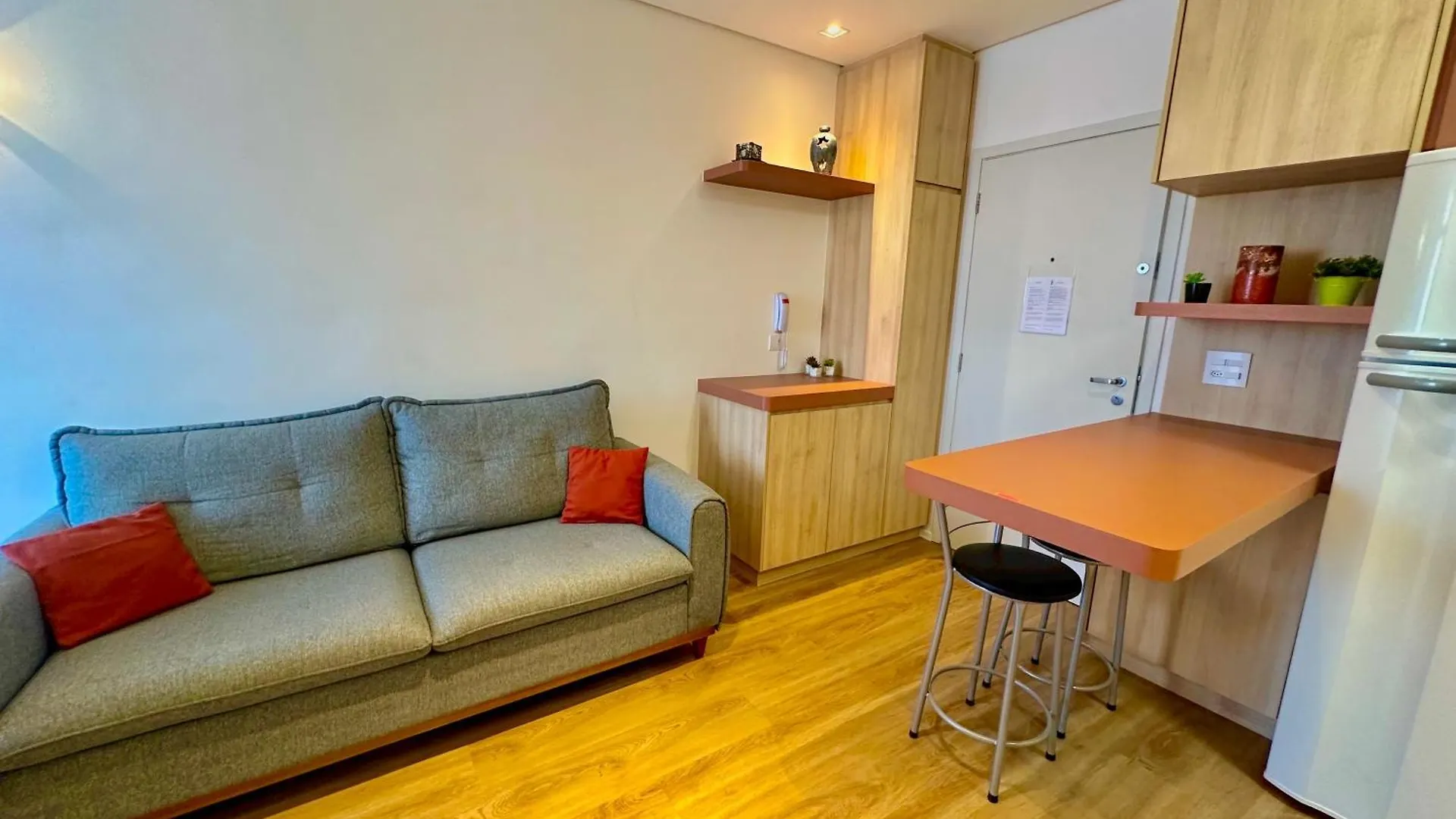 Studio 2 Ar Condicionado E Garagem Uh1207 상파울루 아파트